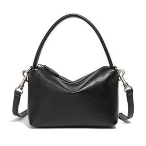 1620 Leather Shoulder Bag, Crossbody Bags , Top Handle Handbag, Small Hobo